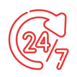 24/7 Einsatzbereit
